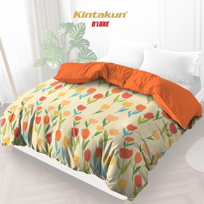 

Comforter Kintakun 180x200 Dluxe/Deluxe/D'luxe/Bedcover Only Tanpa Sprei