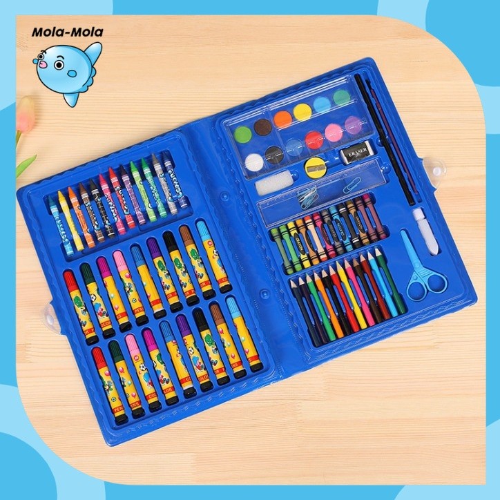 

Crayon Set Isi 86 Pensil Warna Cat Air Alat Lukis Karakter Stationary Color Pencil Y1037