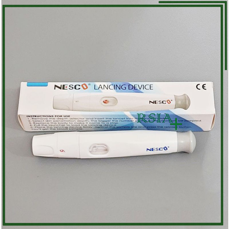 Pen Lancet Pen Lancing Device Pen Lancet Nesco Lancet Pen Cek Gula Darah RSIA