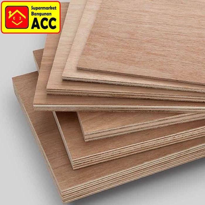 Triplek / Multiplek Tebal 3mm - 18mm Ukuran 122x244cm - 3mm