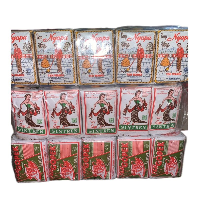 

Racikan teh solo gopek,Sintren,Nyapu , racik teh solo 3pak isi 30pcs