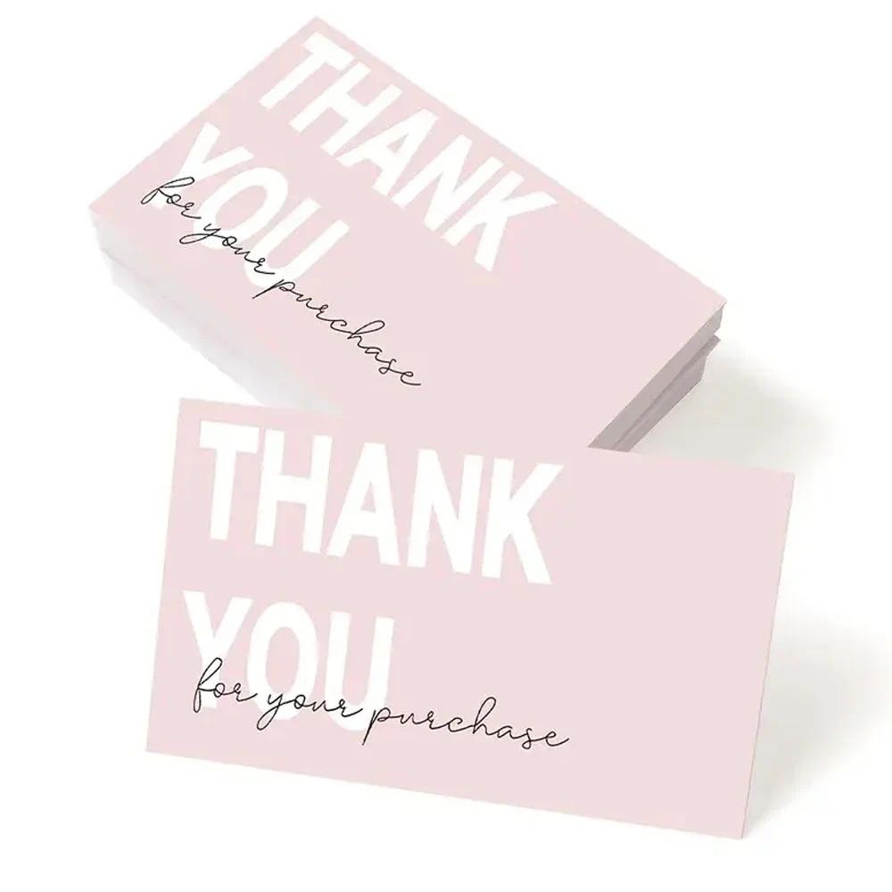 

50 Thank You Cards Business Card Orders Thank You Party Cards Support Small Cards Thank You, Wedding Cards, Birthday Parties