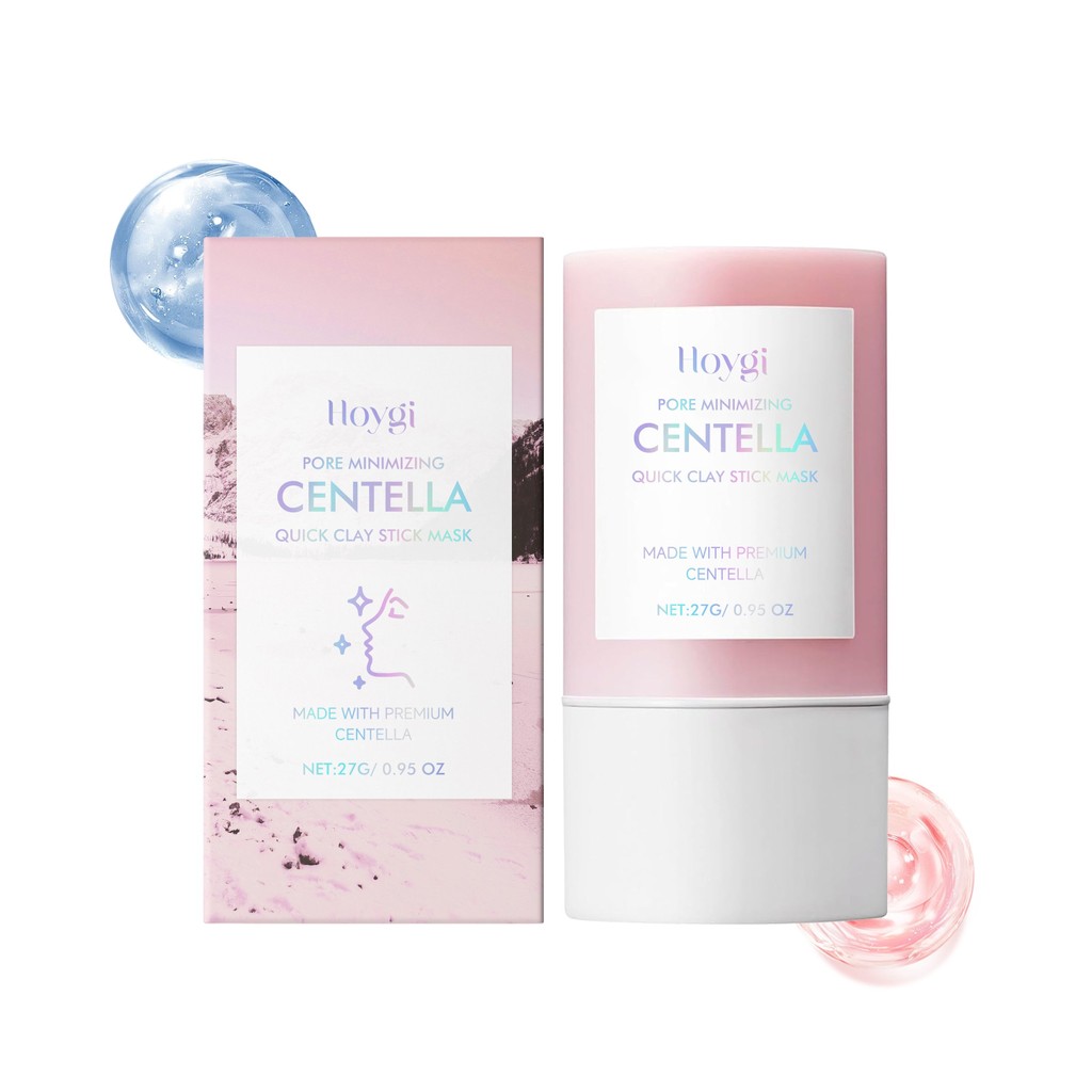 

Hoygi Centella Asiatica Clay Mask Stick Moisturizing and Soothing Facial Skin Hydration Mask Stick for Skin Discomfort