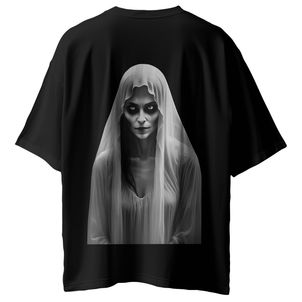 KAOS POCONG VIRAL CALON MAYAT Kaos, unisex lengan pendek leher bulat atasan jalanan yang bernapas