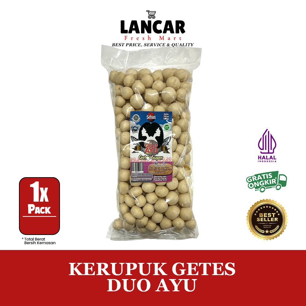 

DUO AYU KERUPUK GETES SUPER 250GR
