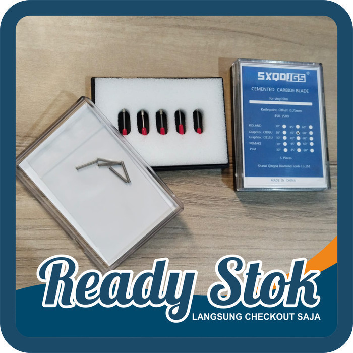 

Mata Pisau Cutting Graptech CB09 30 - 45 - 65 derajat (isi 5 pc) Cutter BladeCO