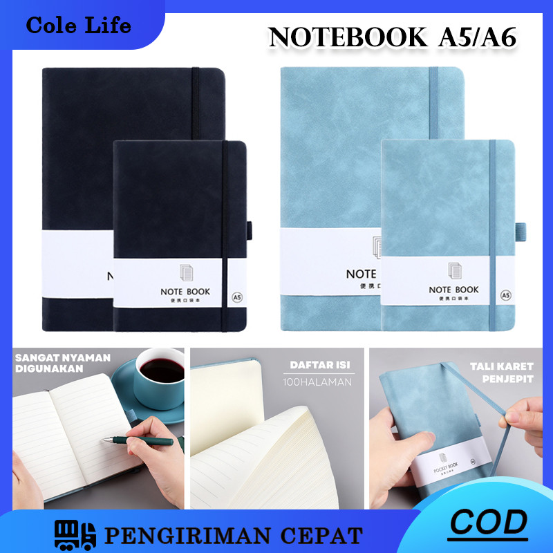 

NotebookA5/A6 Pocket/ Diary Aesthetic Buku Catatan Buku Notes