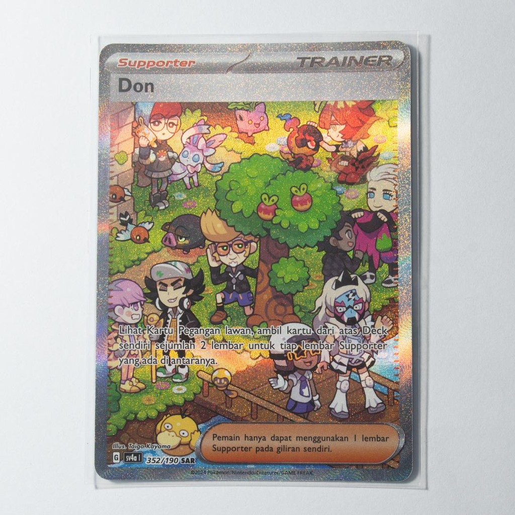 Don SAR 352/190 SV4a Harta Berkilau EX Kartu Pokemon TCG Original Indonesia