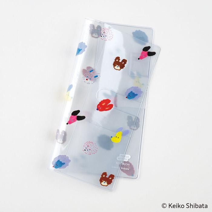 

READY Hobonichi | Clear Cover for Weeks (Keiko Shibata: Dog Ears Fluttering in the Wind)