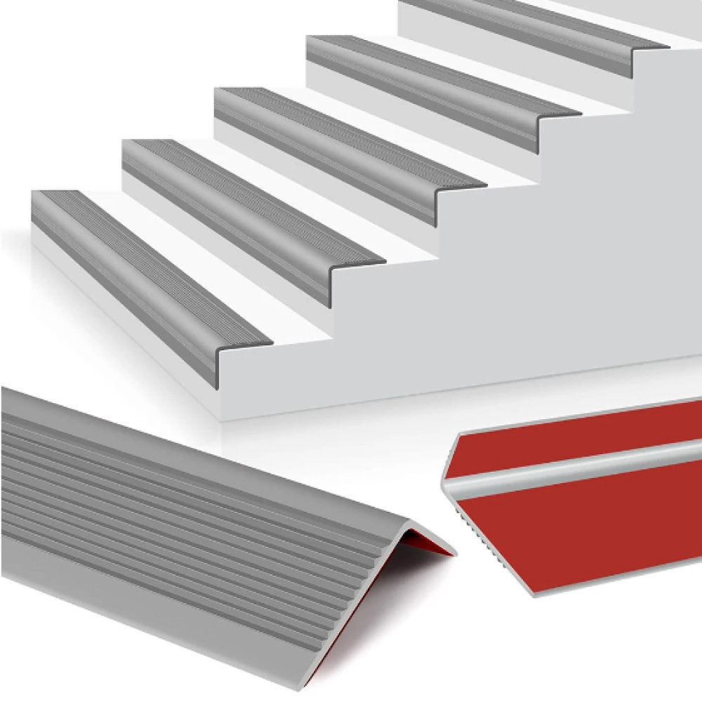 

VLOBAOM Pelindung Tangga Step Nosing Anti Slip Stair Edge Protector - VB401