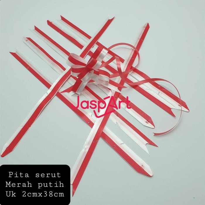 

Promo PITA SERUT MERAH PUTIH PITA TARIK HUT RI PITA KADO AGUSTUSAN PITA HIAS - pita mp 15 mm Terlaris