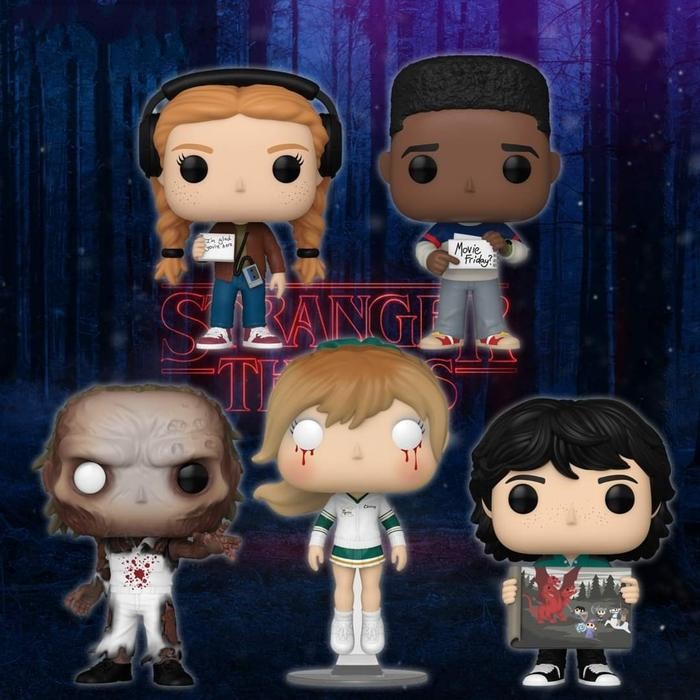 Funko Pop Stranger Things 4 Chrissy Floating Mike Vecna Max Lucas