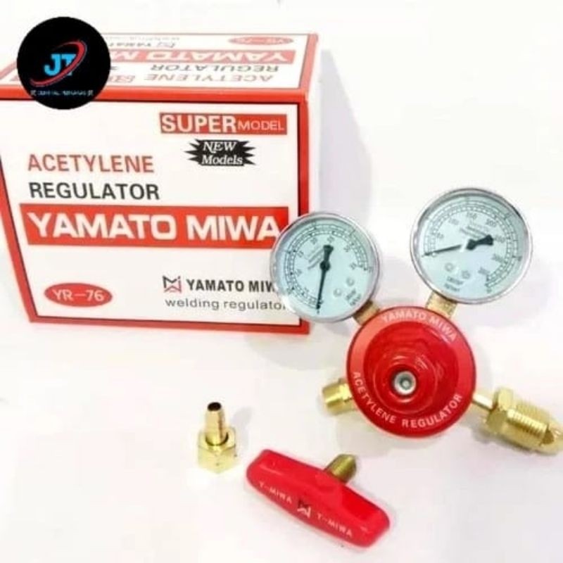Regulator Las Oksigen Yamato Acetylene Tabung Las
