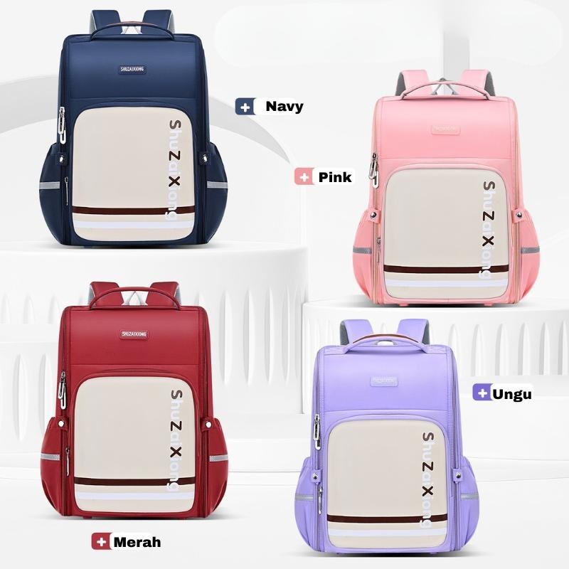 TEPAKYANG                 Tas Sekolah anak cewe cowo Tas Ransel terbaru anti air,banyak saku Sd SMP 