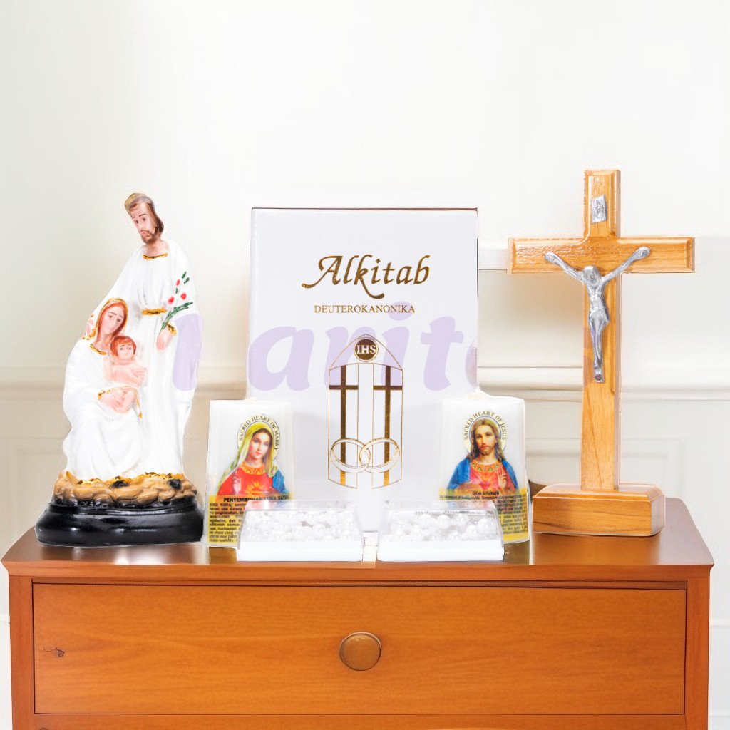 SET HANTARAN PERNIKAHAN KATOLIK (PUTIH) / SESERAHAN PERNIKAHAN KATOLIK / PAKET WEDDING KATOLIK