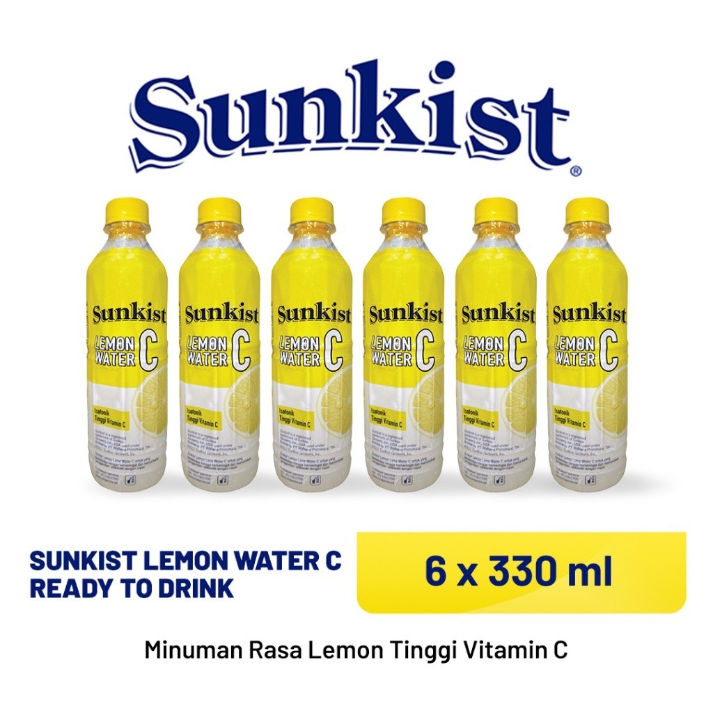 

Sunkist Lemon Water C Ready To Drink (6x 330 ml)