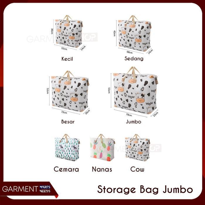 [Produk Baru Berkualitas Garansi] Tas Travel Belanja Jumbo Anti Air Tas Koper Mudik Tas Laundry Baju