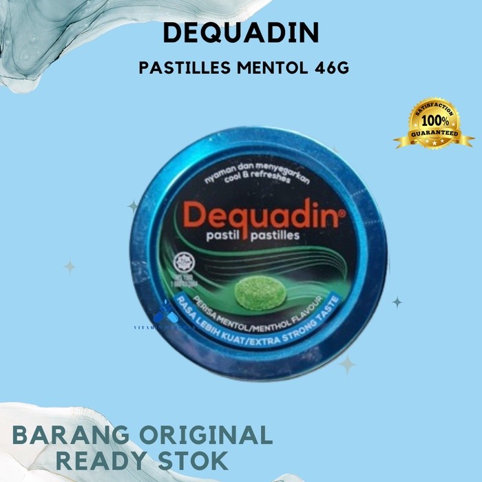 

DEQUADIN PASTILLES MENTOL 46G - w&w