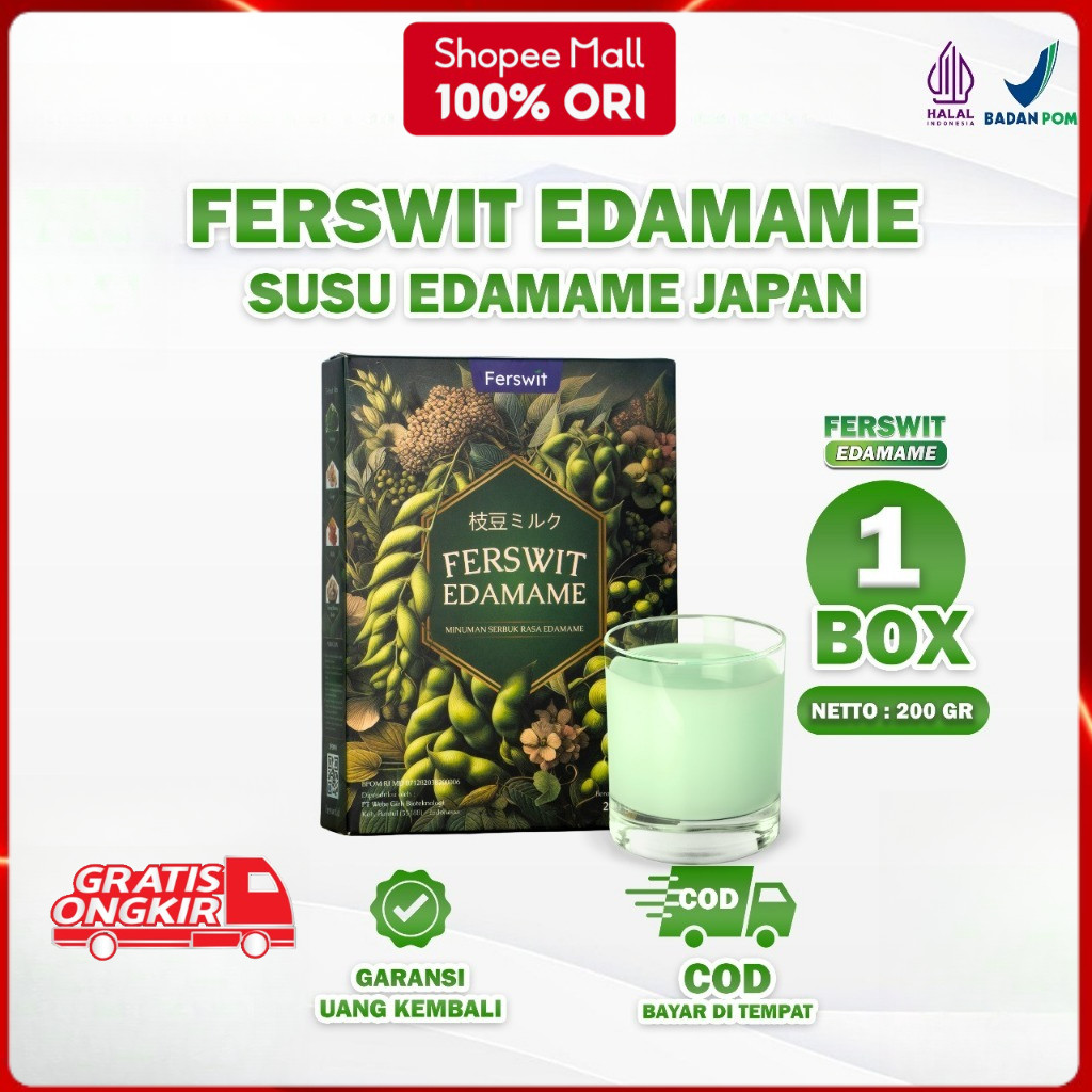 

Keysun Ferswit Susu Edamame Jepang Untuk Kolesterol, Asam Urat, Nyeri Sendi & Tulang 100% Original