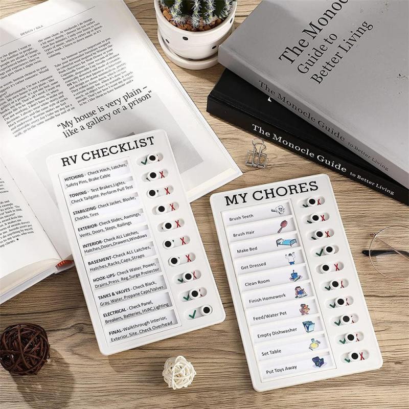 

Creative Self Discipline Check List Daily Planner To Do List Memo Board Detachable Task Planning Board Home Office Supplies