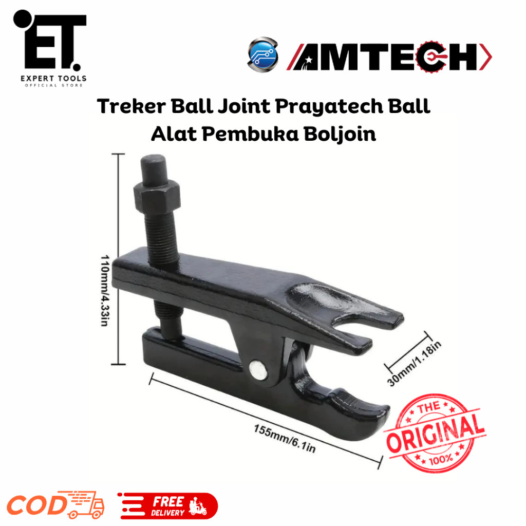 Treker Ball Joint Prayatech Ball Alat Pembuka Boljoin Balljoint Puller Extractor Removal Tool Head S