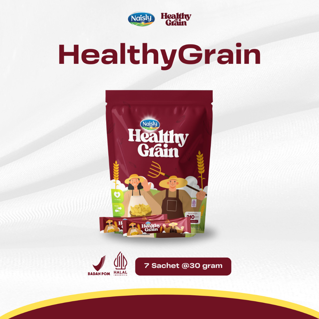 

HealthyGrain Multigrain Sehat Untuk Mengontrol Tekanan Darah & Menurunkan Hipertensi 1 Pouch