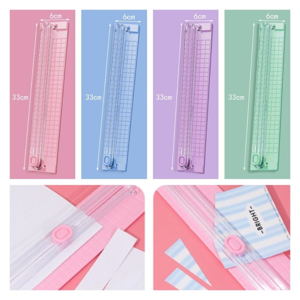 

Scrapbooking Tool Paper Card Photo Paper Cutter Safe Portable Paper Trimmer Crafts DIY Paper Cutting Tool Laminate