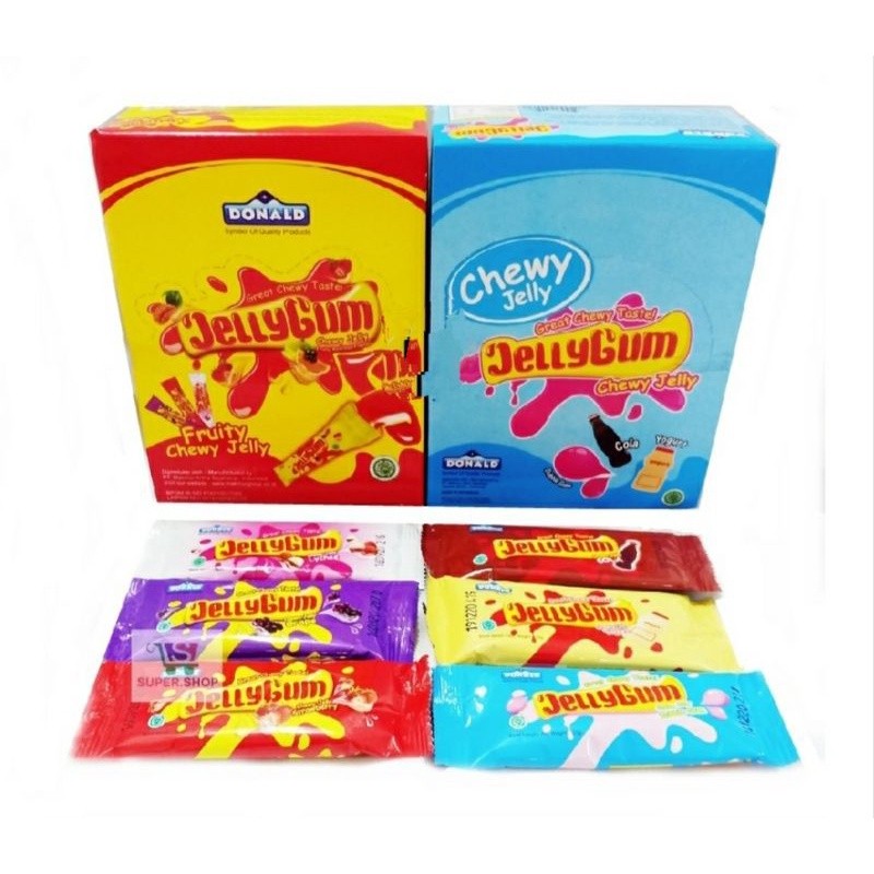 

Jelly Gum Donald ( isi 24pcs @25gr)