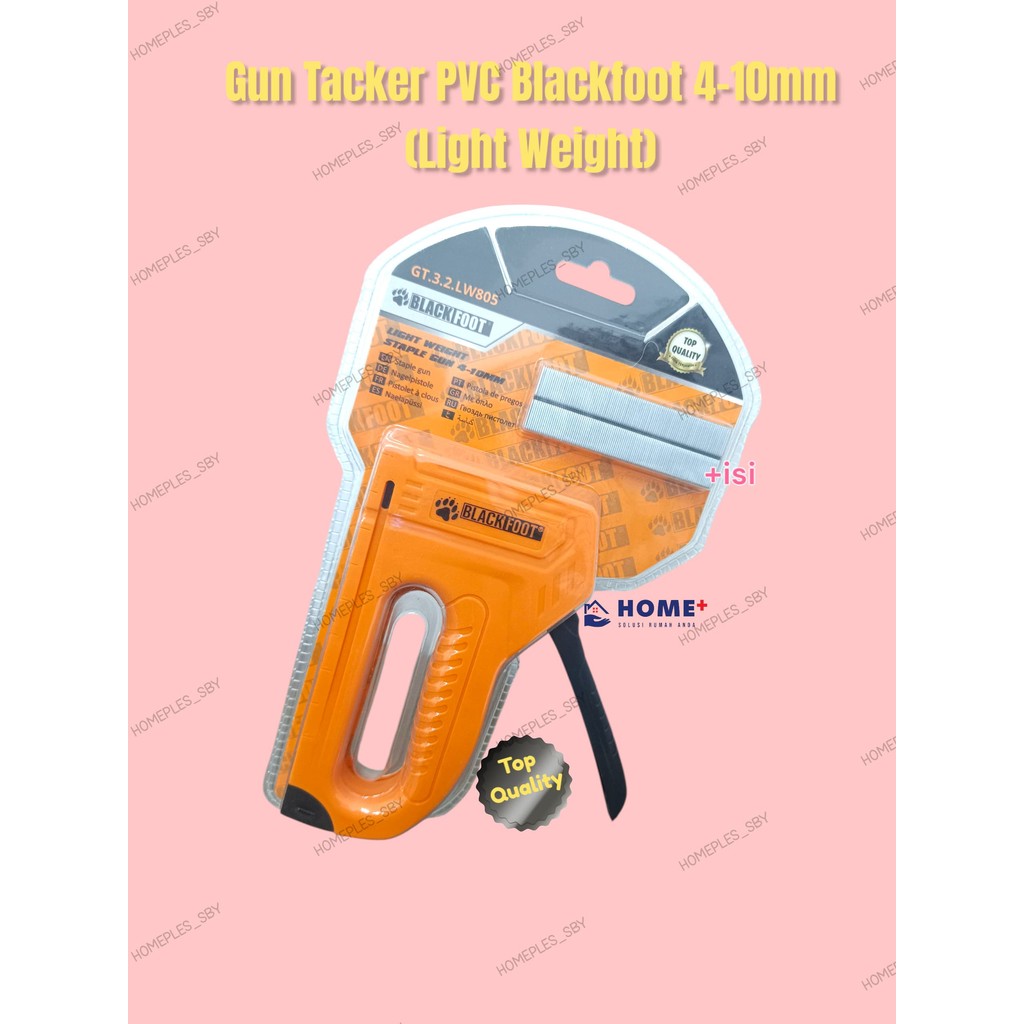 

Gun Tacker PVC Blackfoot 4-10 mm (Light Weight) Top Qualiy