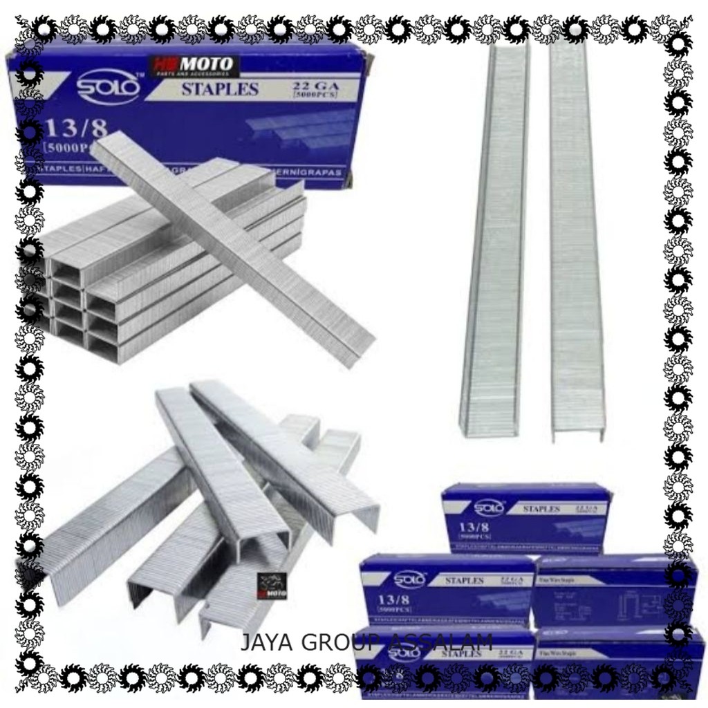 

isi steples solo uk. 13/8