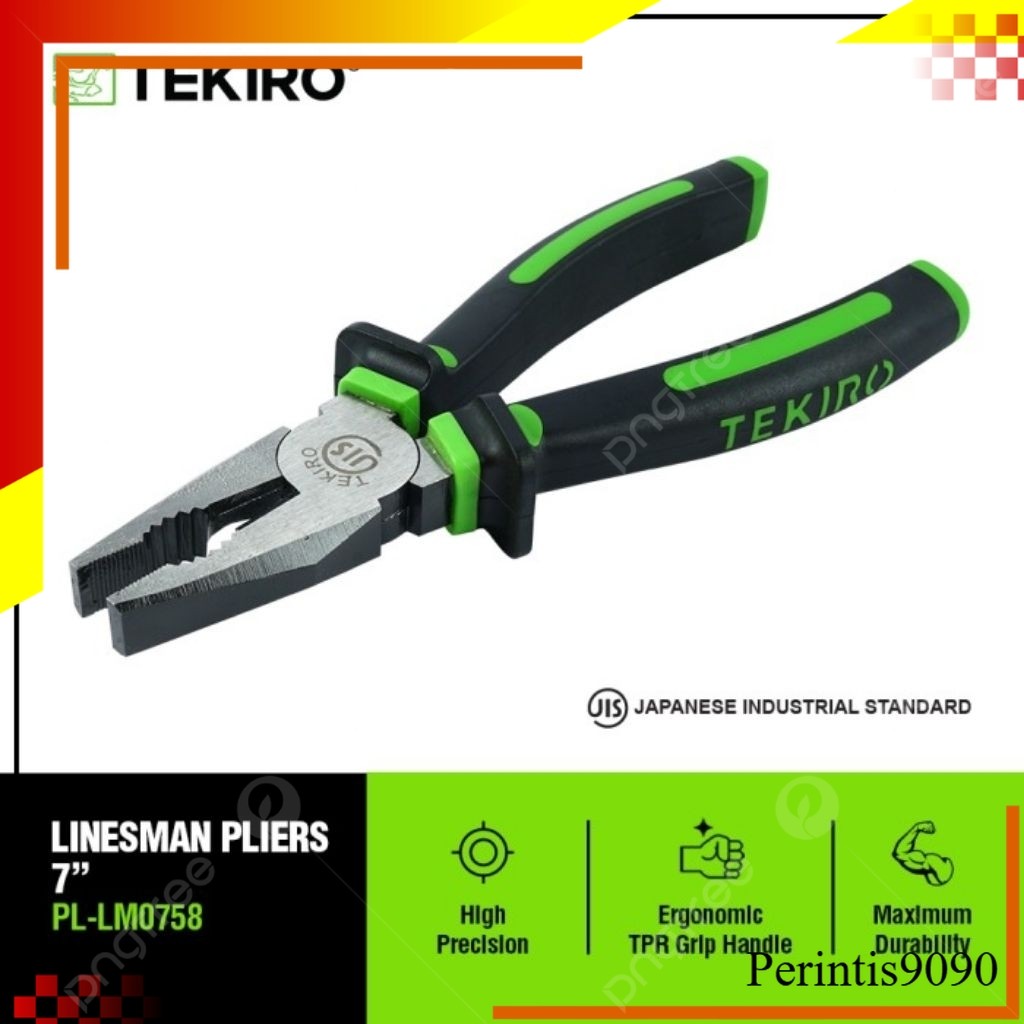 Tekiro Tang Kombinasi 7 Inch / Tang Kombinasi Tekiro