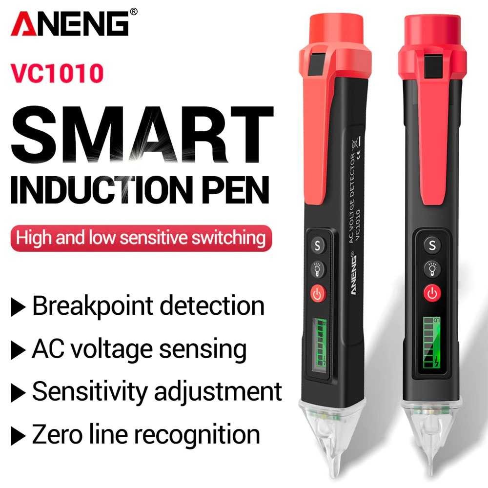 

ANENG Tespen Tester Pen Non Contact AC Voltage Alert Detector 12-1000V - VC1010