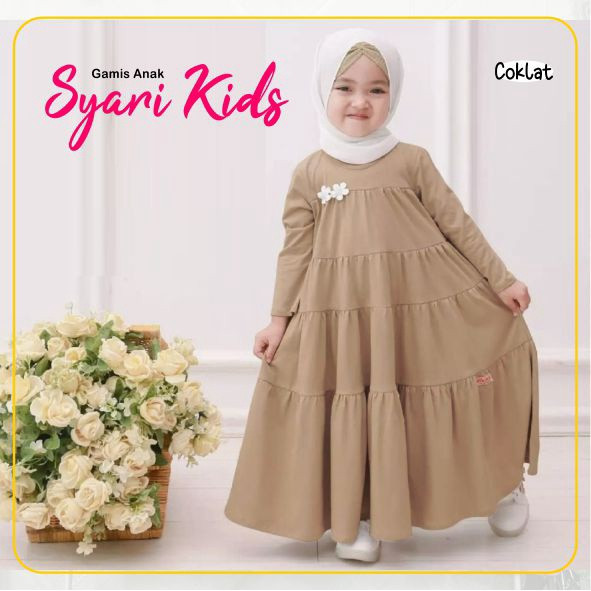 Gamis Anak Voxy Disneyy My Princess Beautiful Girl Manasik Syari Putih Tulang Broken White BW Model 