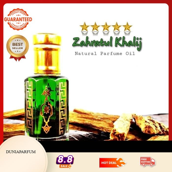 Original Parfum Zahratul Khalij Original Import Arab Saudi 6ML | Bibit Parfum Murah