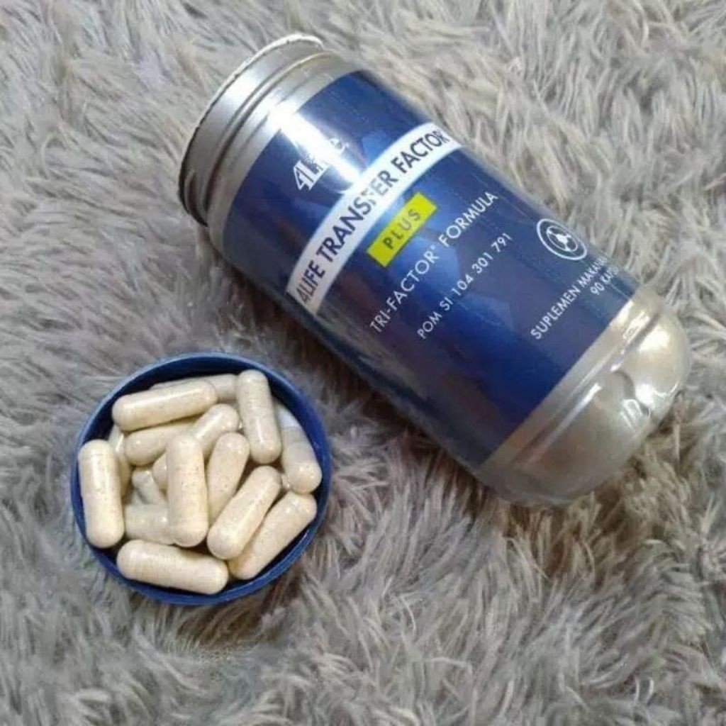 TF Tranfer Factor ORIGINAL TF PLUS Suplemen Imun Manusia bisa untuk Vitamin Anabul Kucing Anjing Hew