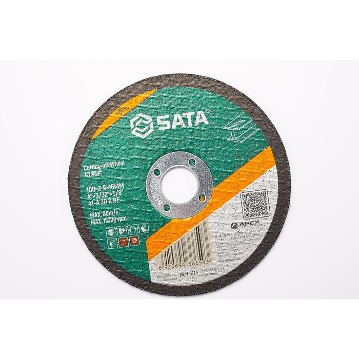 

Sata 55033 Mata Gerinda Potong 100 x 2.5 x 16 mm – Cutting-Off Wheel 4