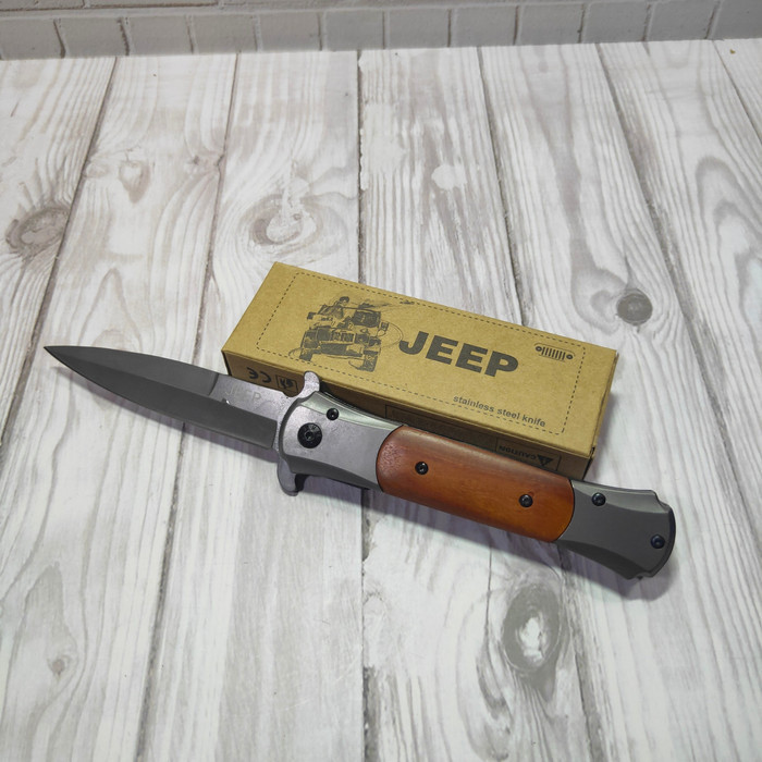 BISA COD Pisau Lipat Survival JEEP DA309