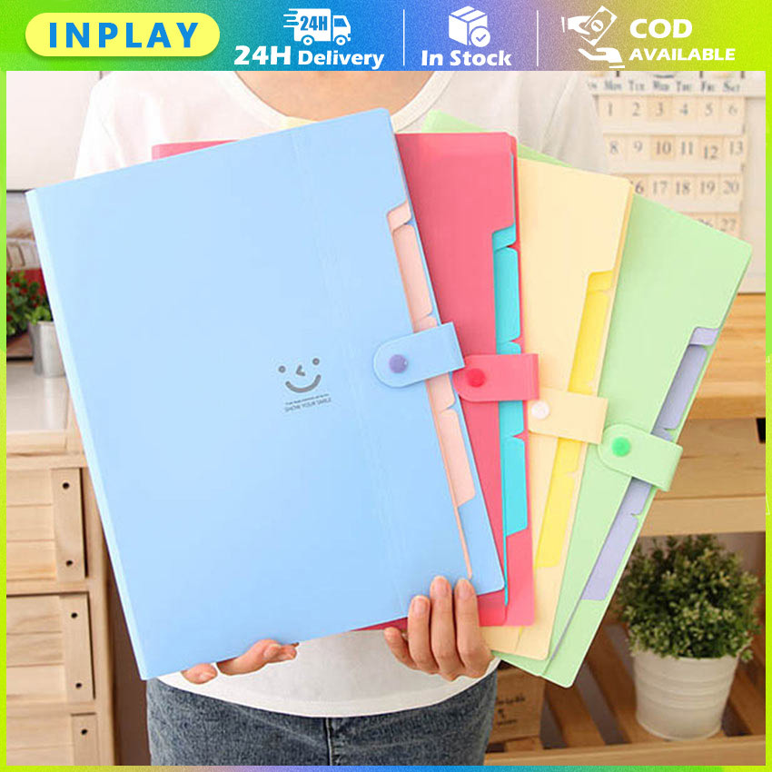 

Map Organizer A4 5 Slot Kancing Berlipat Warna Lucu Macaron Untuk Alat Tulis Kantor dan Perlengkapan Sekolah