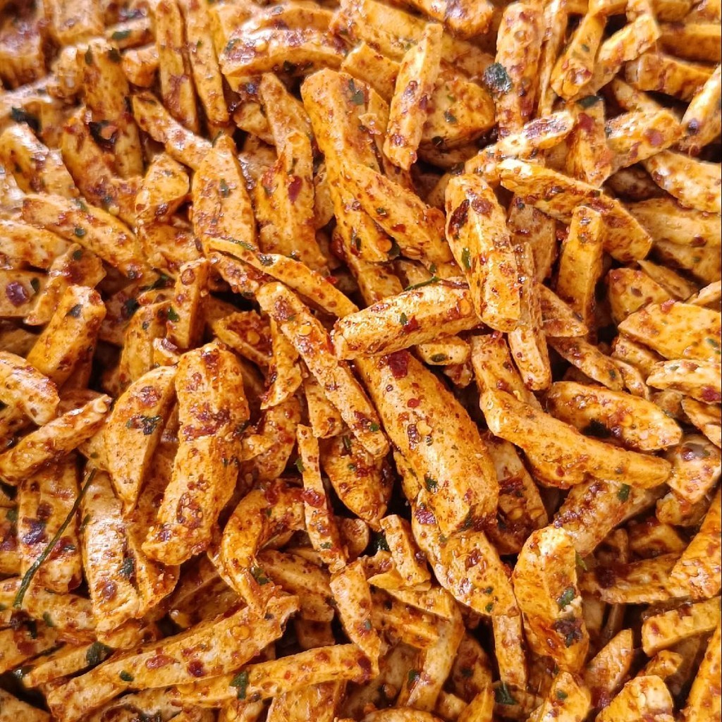 

Basreng Asli Pedas Daun Jeruk Kemasan 5 kg - Snacks, Food