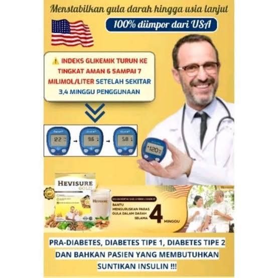 

HEVISURE GOLD SUSU DIABETES KENCING MANPENSTABIL KADAR GULA DARAH BPOM