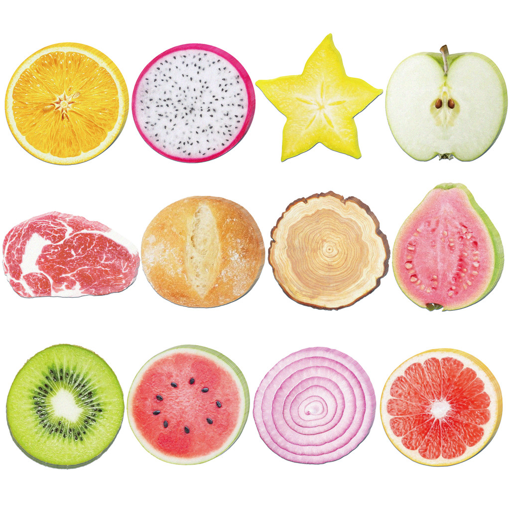 

12/24/36pcs Fruit Shaped Sticky Notes Set,Self-Stick Lemon Notes Pads,Refrigerator Memo Pads for Home Office Kids Gifts Supplies