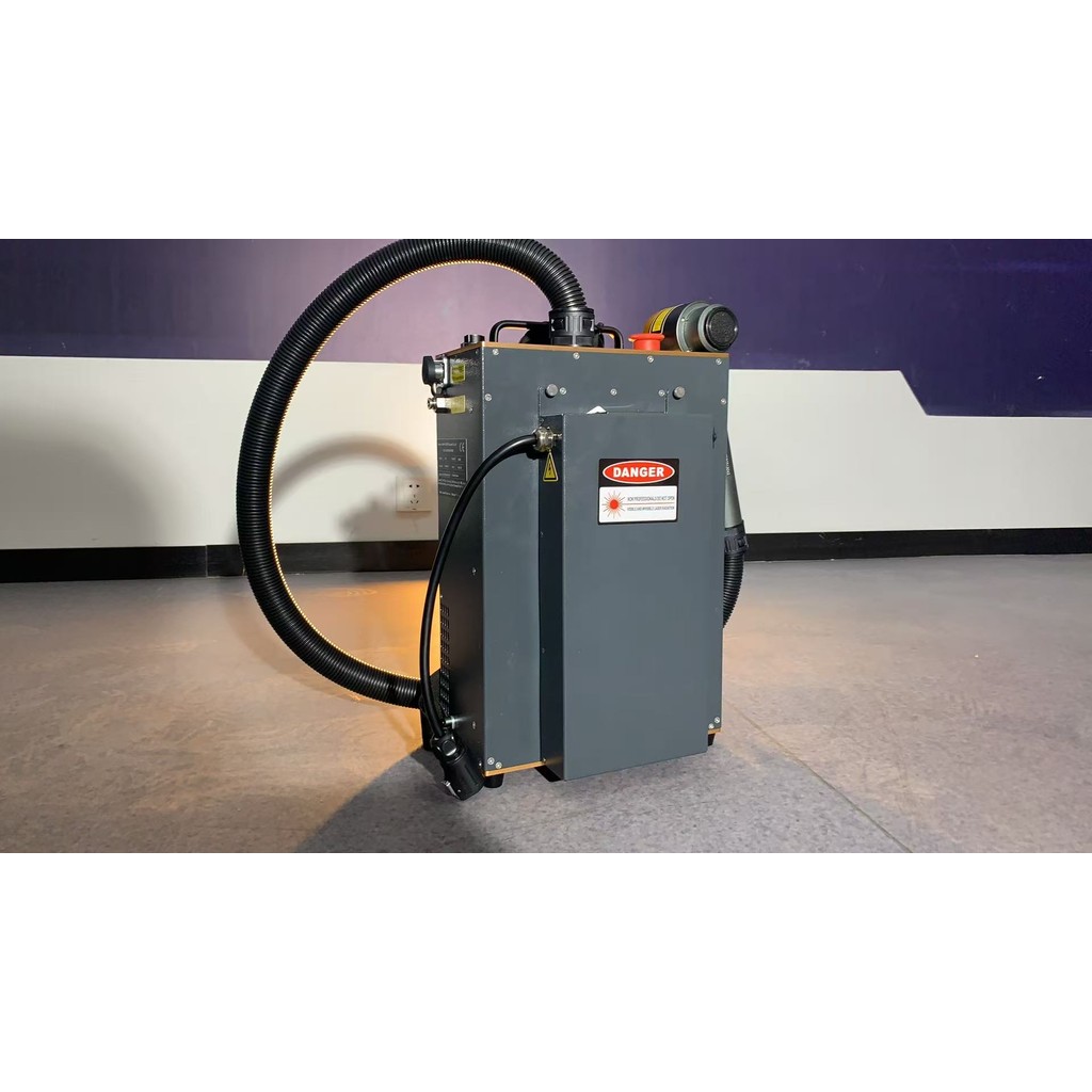 KF Portable Laser Pulse Cleaning Machine Backpack Laser Cleaning Machine Surface Rust Removal