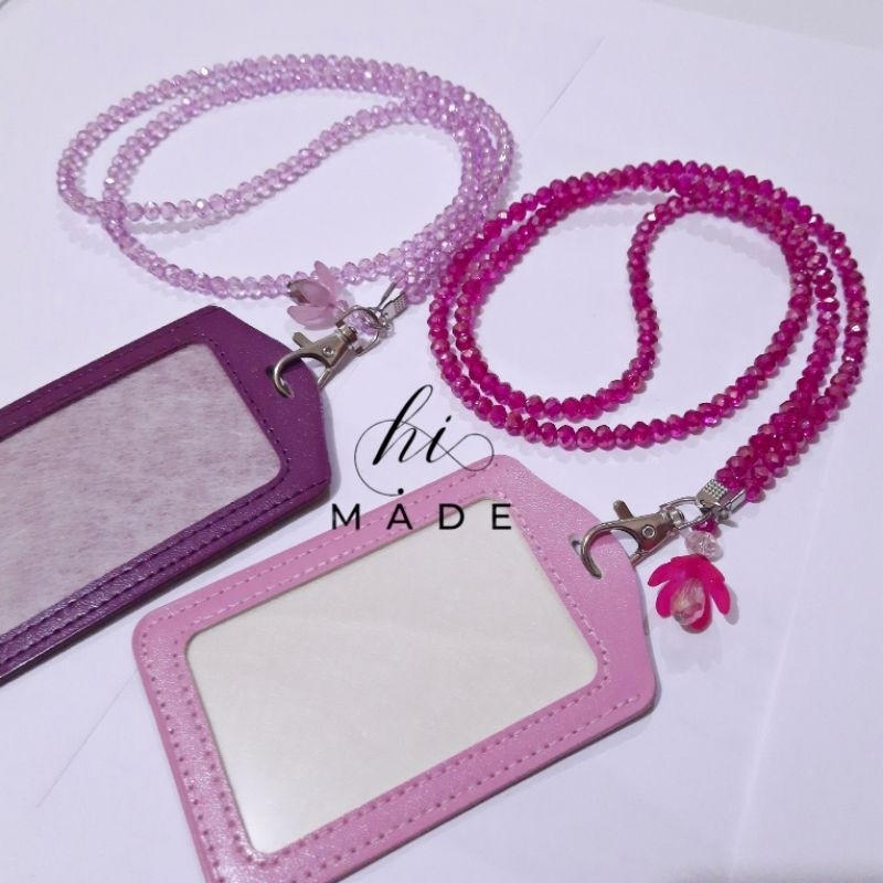 

Sale Lanyard Crystal Name Tag Kristal Tali Gantung Photocard Holder ID Card Terlaris