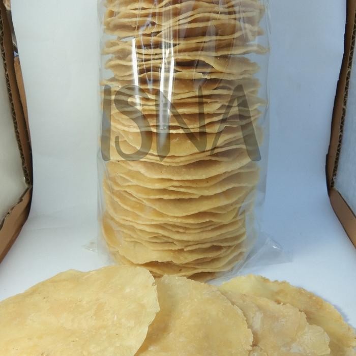 

Emping Manis / Emping Melinjo Manis Mentah / Emping Manis Lebar - Manis, 250 gram