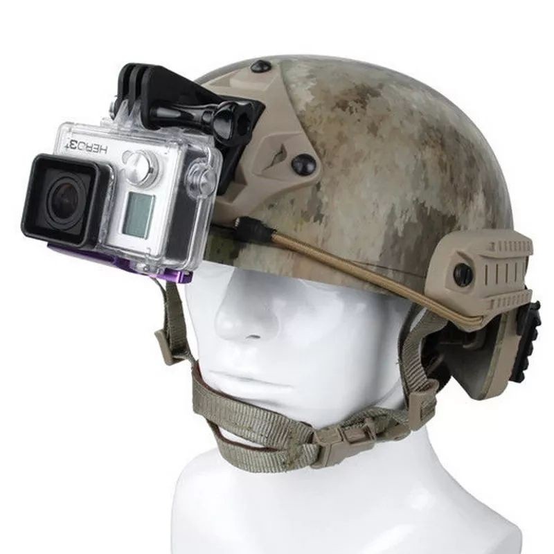 

Mounting Adapter Kamera Go Pro Helm Tactical Militer #n6