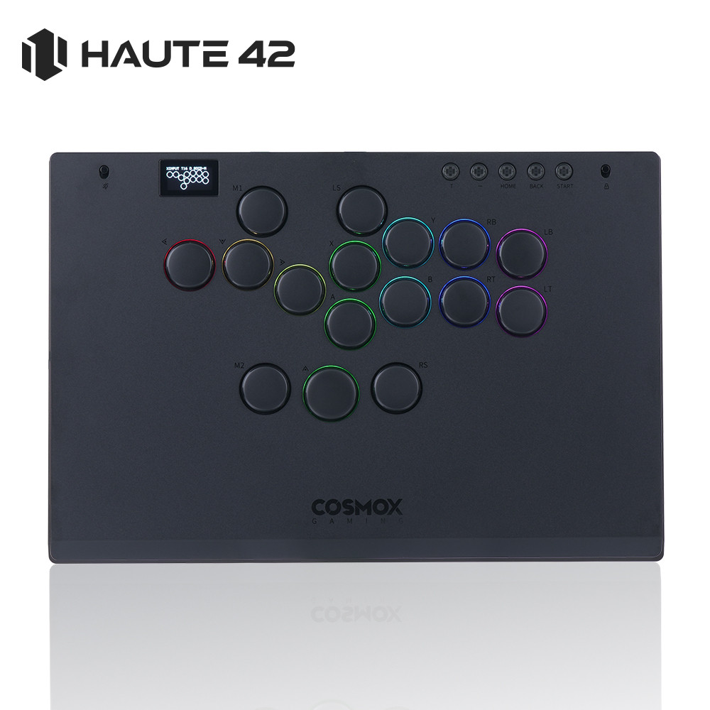 Haute42 Aluminium Alloy Hitbox Leverless Controller Stickless Arcade Stick For PC/ Ps4 / ps5/Steam H
