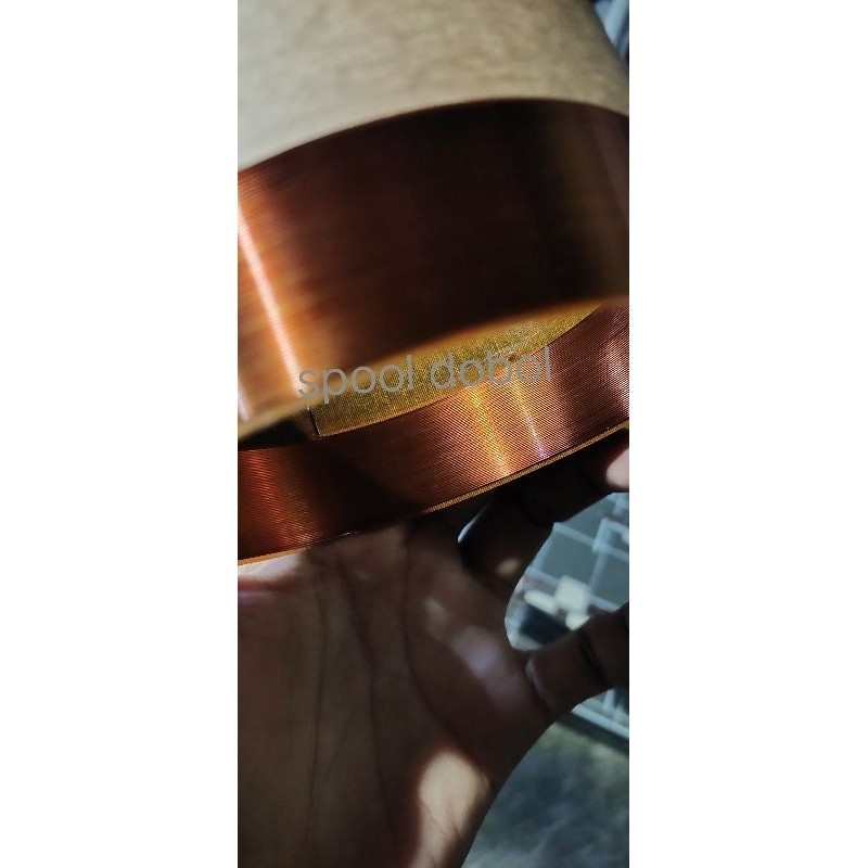 spool spul spull speaker 18inc RCF X400 4inc Fiber in-out