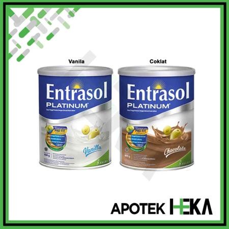 

[Best Seller] Entrasol Platinum 400 g - Susu Tinggi Kalsium - Coklat