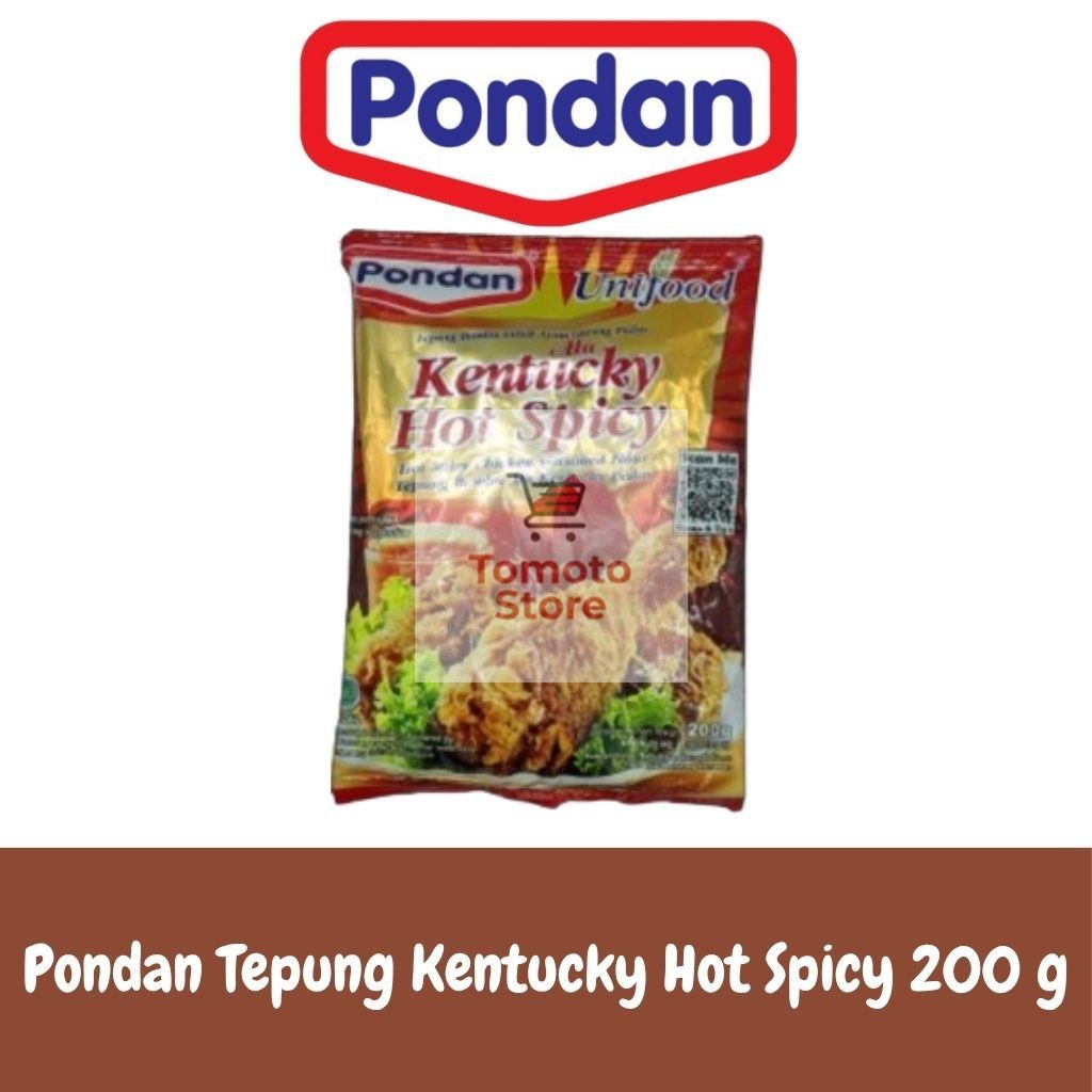 

✨ TOMOTOSTORE ✨ PONDAN Unifood Kentucky Hot Sachet 200 gr