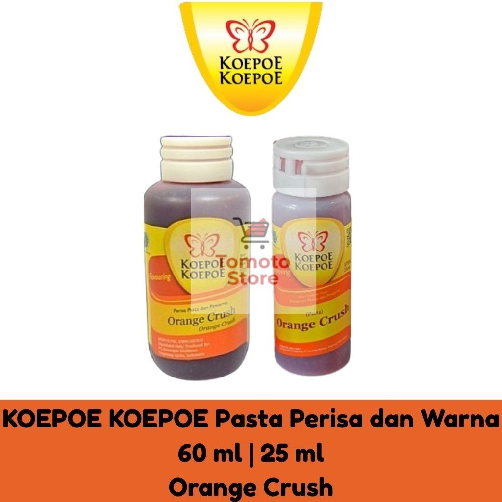 

✨ TOMOTOSTORE ✨ KOEPOE KOEPOE Pasta Perisa dan Warna Orange Crush